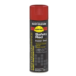 Rust Preventative Spray Paint, Safety Red, Gloss, 15 oz