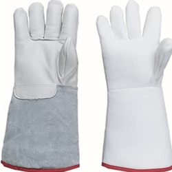 Cryogenic Gloves Low Temperature LN2 Liquid Nitrogen Protective Gloves Cold Storage Safety Frozen Gloves