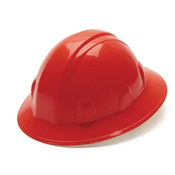 Full Brim Hard Hat - Red