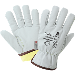 Cut, Abrasion, and Puncture Resistant Grain Goatskin Gloves - CR3900