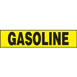 Gasoline Sticker 25/Pack