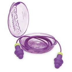 Rockets corded Purple Earplugs