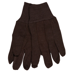 100% Cotton 9oz Brown Jersey Glove