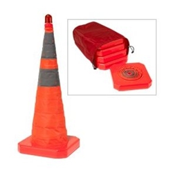 28" Lighted Collapsible Cone